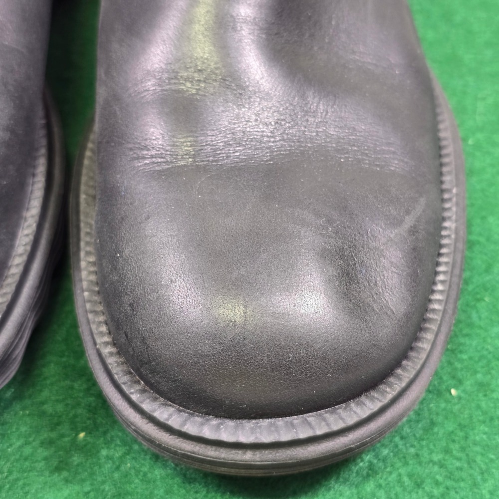 Hey Dude Branson Leather Ankle Chelsea Boots Womens 8 Black 40388-060 Slip On - Picture 10 of 10